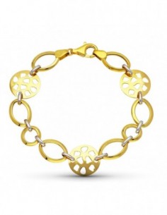 Pulsera Bicolor Eslabones