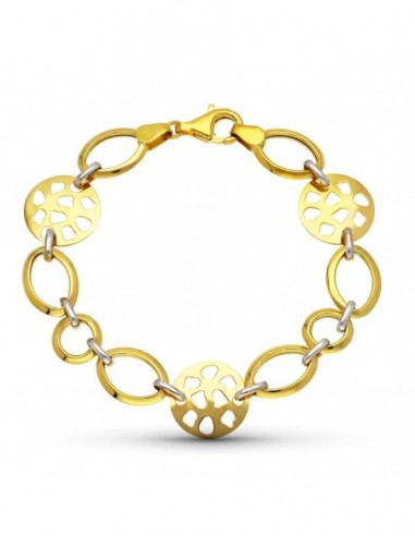 Pulsera Bicolor Eslabones