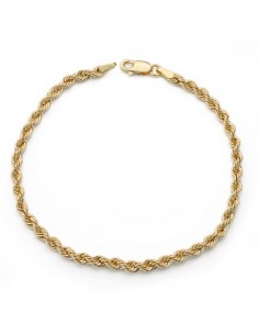 18K PULSERA SALOMONICA LIGERA 19.5CM.2.85GR.
