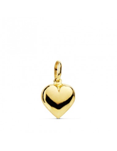 18K COLGANTE ORO AMARILLO CORAZON LISO 10X8 MM