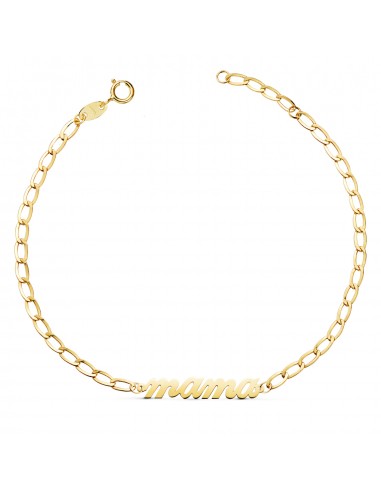 18K PULSERA ORO AMARIILLO MAMA CADENA BILBAO 2.5MM. LARGO: 20CM