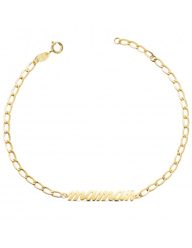 18K PULSERA ORO AMARILLO MAMAN CADENA BILBAO 2.5MM. LARGO: 20CM