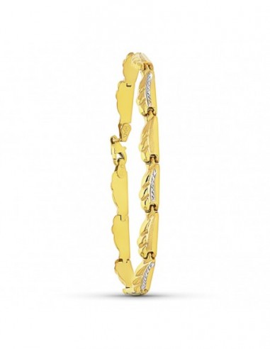 Pulsera Bicolor Estampacion