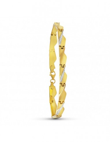 Pulsera Bicolor Estampacion