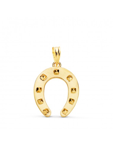 18K COLGANTE ORO AMARILLO HERRADURA MACIZO. MEDIDA: 20 X 16 MM