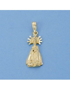18K VIRGEN ASUNCION SILUETA. 22 X 9 MM. 2.00 GRS.