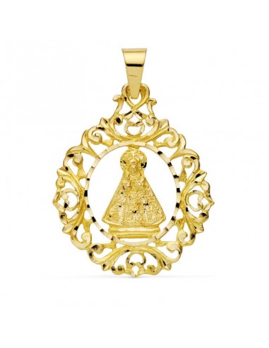 18K MEDALLA ORO AMARILLO VIRGEN DE LA CABEZA 43X36 MM