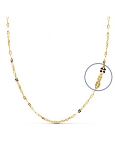 18K CADENA DIAMANTADA 50 CM X 1,5.