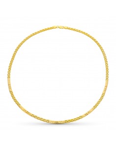18K GARGANTILLA ORO AMARILLO TALLADA PANTER