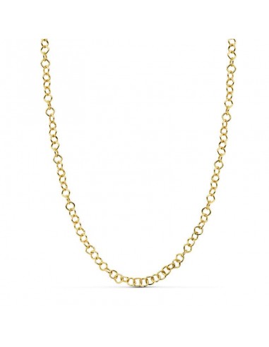 18K COLLAR ORO AMARILLO HUECO 44CM