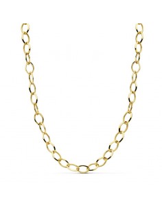 18K COLLAR ORO AMARILLO HUECO 44CM