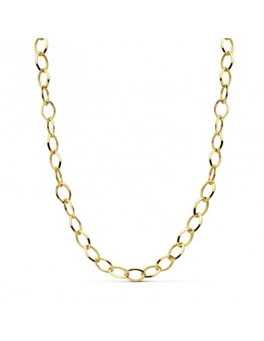 18K COLLAR ORO AMARILLO HUECO 44CM