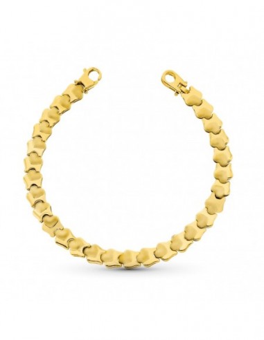 Pulsera Corazones Mate
