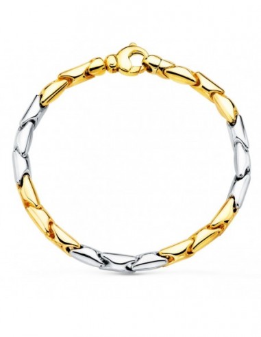 Pulsera Bicolor Eslabones