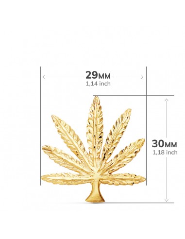 18K COLGANTE ORO AMARILLO MARIHUANA TALLADA 30 X 28 MM 18K COLGANTE ORO AMARILLO MARIHUANA TALLADA 30 X 28 MM