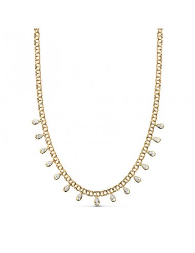 18K COLLAR ORO AMARILLO LAGRIMAS 42CM