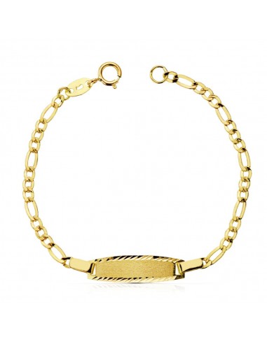 18K PULSERA ESCLAVA ORO AMARILLO CARTIER 3X1. 14.5 CM
