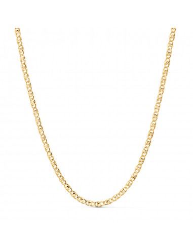 18K CADENA ORO AMARILLO TIPO ANCLA. LARGO: 50 CM. ANCHO: 2 8 MM. CIERRE REASA.