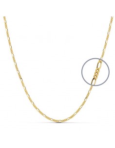 18K CADENA ORO AMARILLO CARTIER 40CM HUECA 2.00 MM