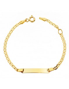 18K ESCLAVA ANCLA. 14 CM. 1.50 GRS.