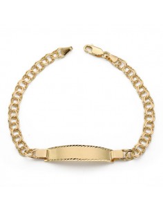 18K ESCLAVA ORO AMARILLO HUNGARA 20CM