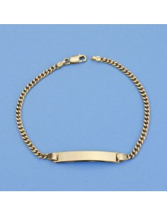 18K ESCLAVA HUECA 19 CM. 3 MM. 4.55 GRS.