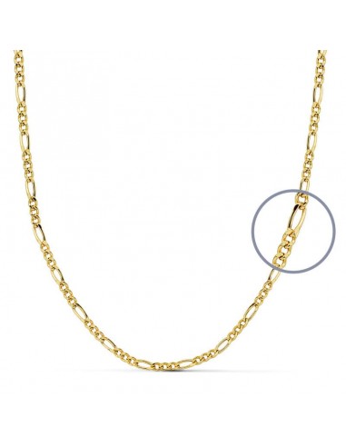 18K CADENA CARTIER ORO AMARILLO 45CM HUECA 2 MM