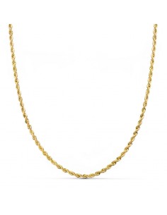 18K CORDON SALOMONICO ORO AMARILLO 60CM. LIGERO 2 MM.