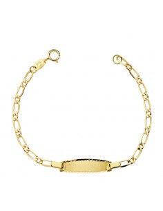 18K PULSERA ESCLAVA ORO AMARILLO CARTIER 1X1. 14CM