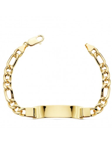 18K PULSERA ESCLAVA ORO AMARILLO CARTIER HUECA ANCHO: 7 5MM. LARGO: 21 5 CM  PLACA CHAPA: 43X10MM