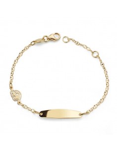 18K PULSERA ESCLAVA ORO AMARILLO ELEFANTE 14CM