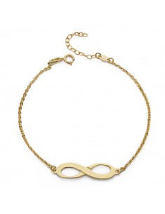 18K PULSERA ORO AMARILLO INFINITY 19.5 CM