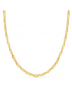 18K CADENA SINGAPUR 50 CM. 4 MM.