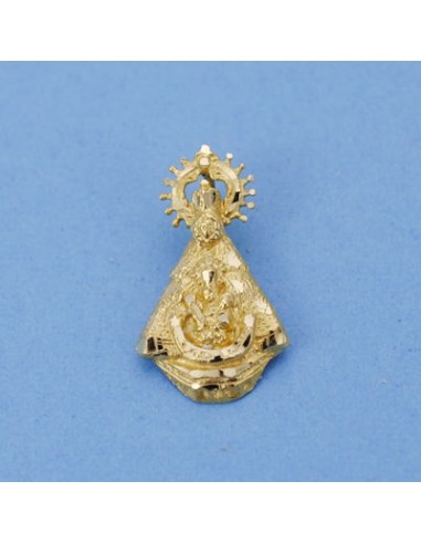 18K SILUETA VIRGEN DE TISCAR 20 X 12 MM