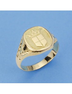 18K SELLO ORO AMARILLO HERALDICO TONEL