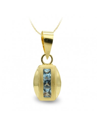 18K COLGANTE ORO AMARILLO COMUNION CON CIRCONITAS