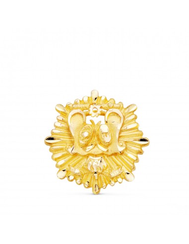 18K INSIGNIA ORO AMARILLO ASESOR FISCAL. 17 X 16 MM