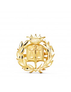 18K INSIGNIA ORO AMARILLO DERECHO. 18 X 17 MM