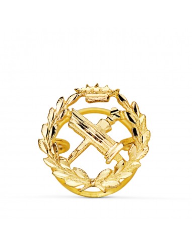 18K INSIGNIA ORO AMARILLO FILOSOFIA.  15 X 15 MM