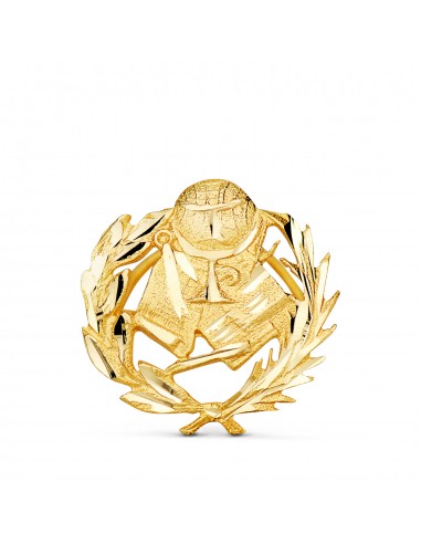 18K INSIGNIA ORO AMARILLO MAGISTERIO. 15 X 15 MM