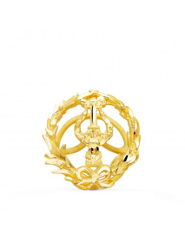 18K INSIGNIA ORO AMARILLO MUSICO 16 X 14 MM