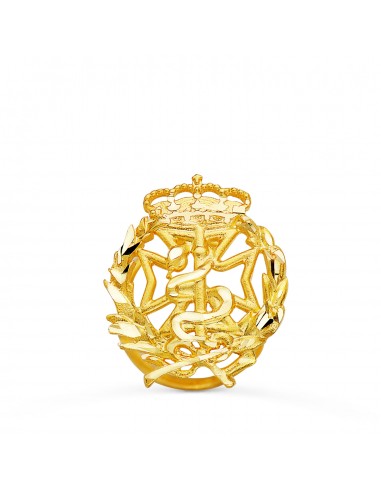 18K INSIGNIA ORO AMARILLO ODONTOLOGIA  17 X 14 MM