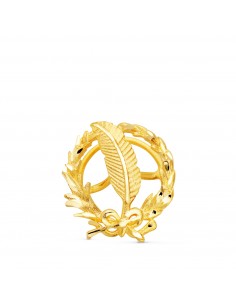 18K INSIGNIA ORO AMARILLO PERIODISMO 17 X 14 MM