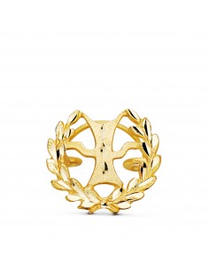 18K INSIGNIA ORO AMARILLO PSICOLOGIA. 15 X 13 MM