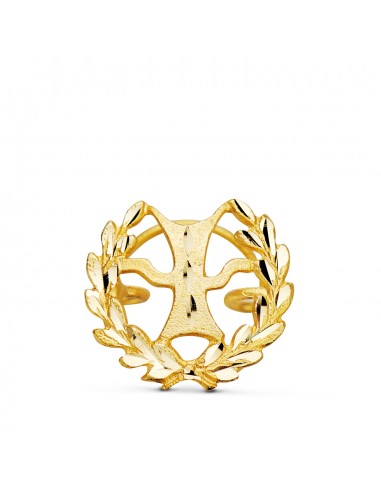 18K INSIGNIA ORO AMARILLO PSICOLOGIA. 15 X 13 MM