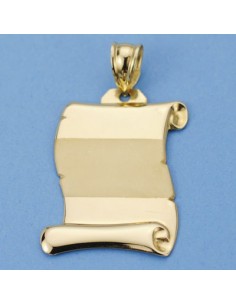 18K PERGAMINO BANDA 28 X 20 MM