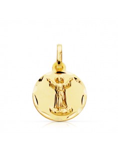9K MEDALLA ORO AMARILLO NIÑO DIVINO 9K 14 MM