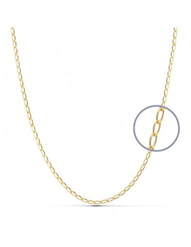 9K CADENA ORO AMARILLO BILBAO 50CM 2 MM