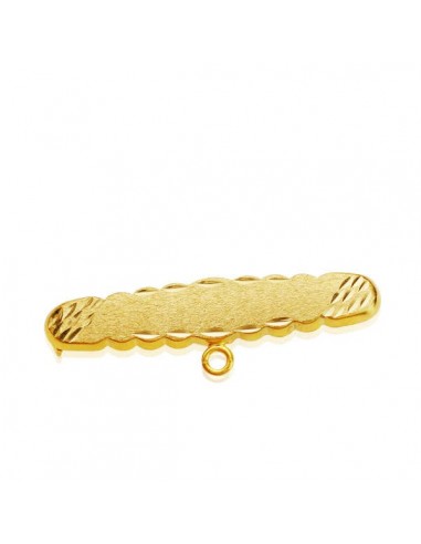 9K ALFILER ORO AMARILLO BEBE 30X8 MM