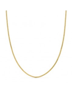 18K CADENA BARBADA HUECA 50CM-1,5MM.